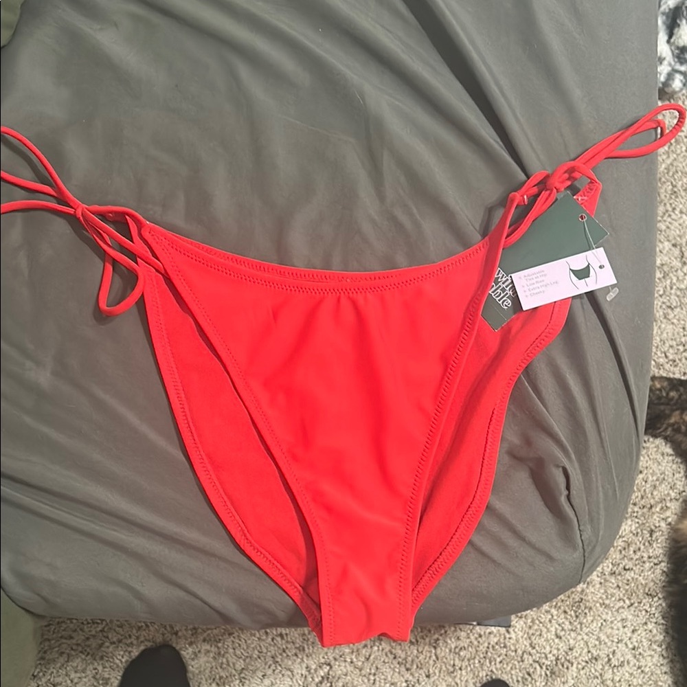 Target Red String Tie Bikini